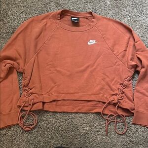 Nike Crop Side Lace Sweatshirt